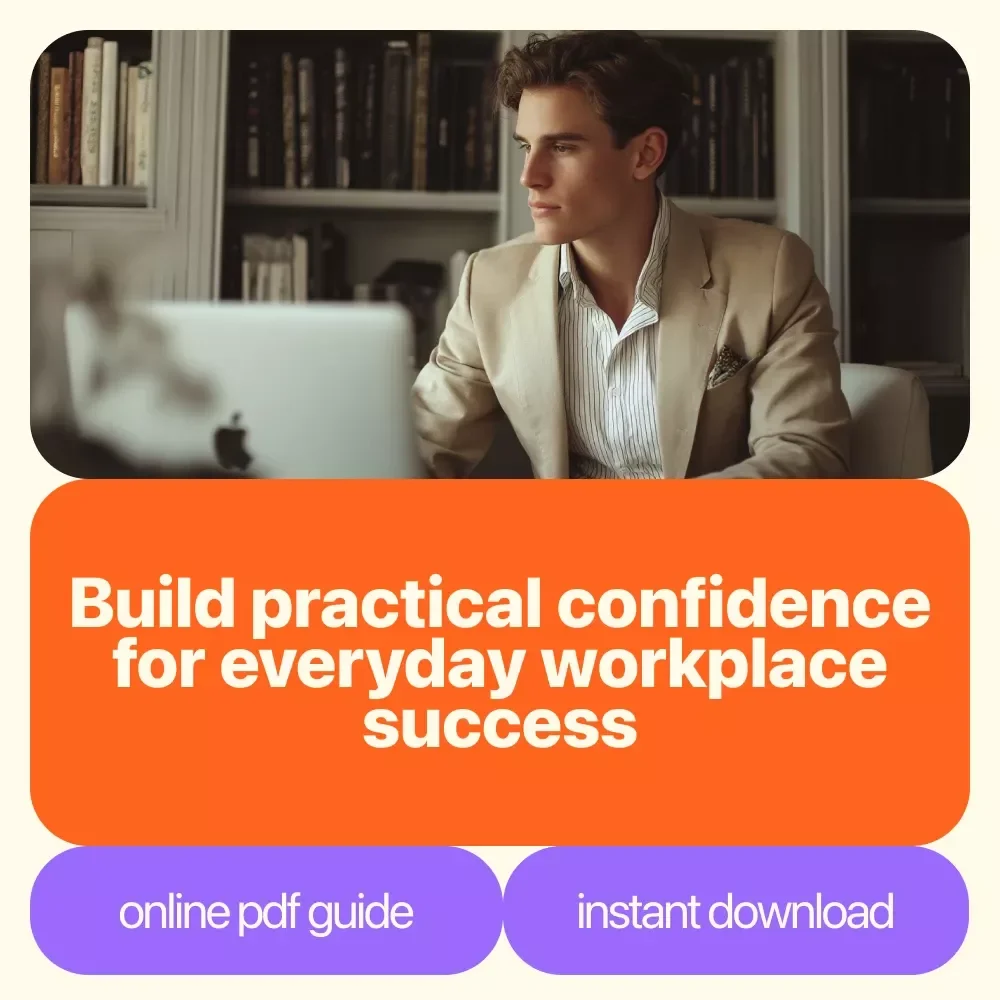 Bold Moves: Your Quick Guide to Gaining Confidence at Work | Workplace Confidence Guide, Career Growth eBook, Professional Development Digital Download