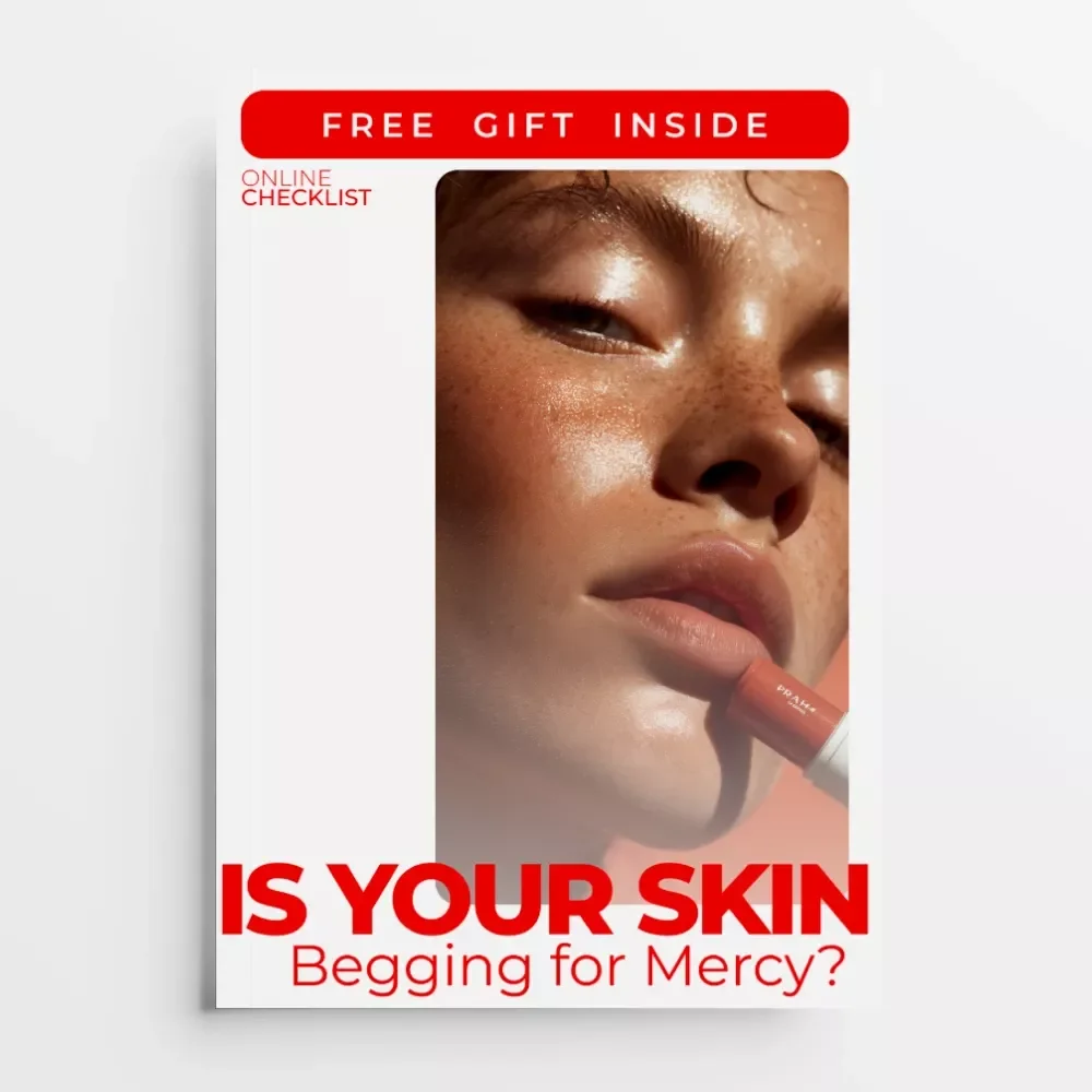 Is Your Skin Begging for Mercy – Over-Exfoliation Skin Barrier Repair Guide, Sensitive Skin Checklist, Redness & Breakout Warning Signs Digital Download