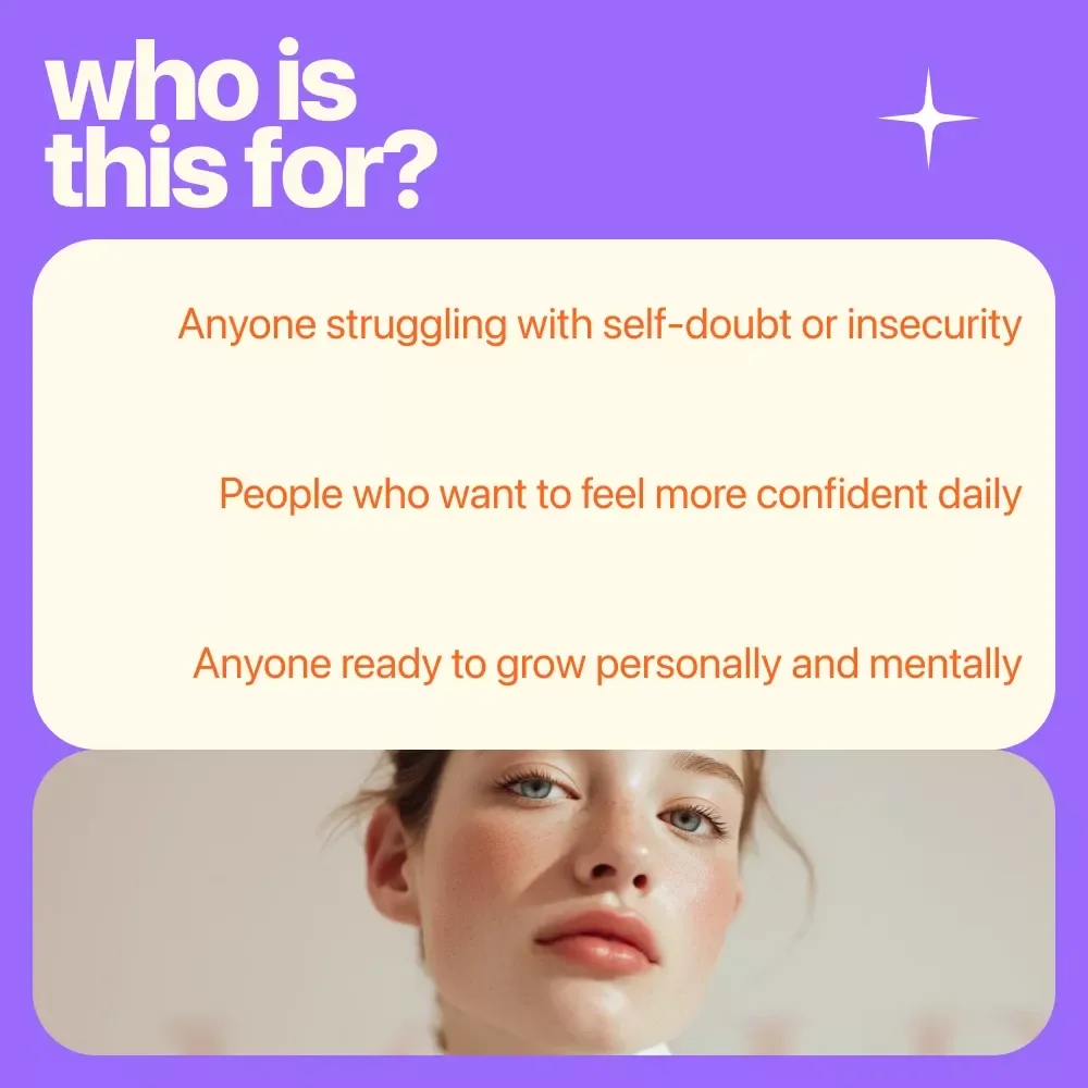 Unshakeable You: How to Crush Self-Doubt, Conquer Insecurity & Own Your Confidence | Confidence Building Guide, Self-Doubt Workbook, Personal Growth eBook, Mindset & Self-Esteem Digital Download