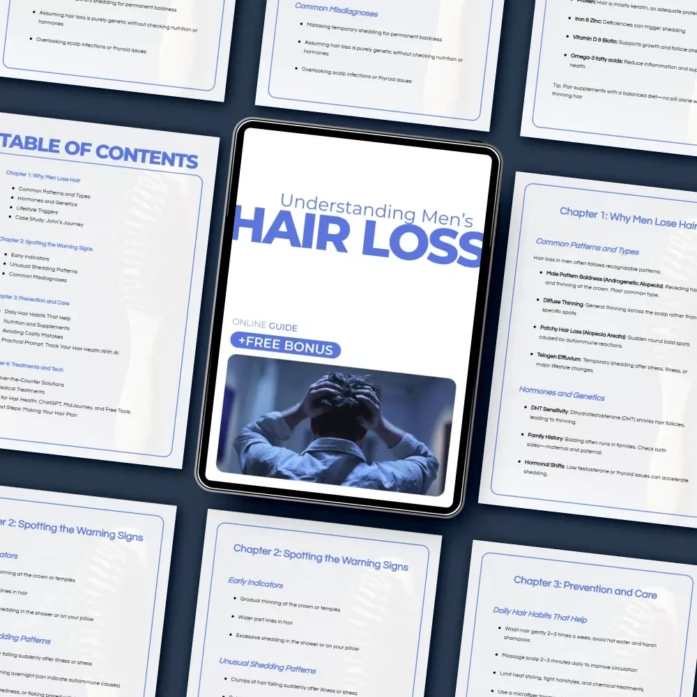 Understanding Men’s Hair Loss | A Practical Guide to Hair Loss Causes for Men, Prevention, and Smart Treatment Planning