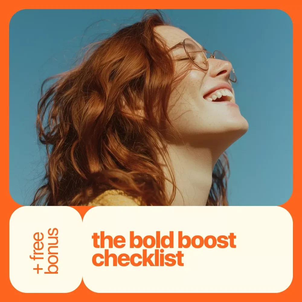 The Bold Boost Checklist: 10 Fun + Easy Wins to Build Real Confidence | Digital Download, Confidence Guide, Self-Esteem eBook, Daily Checklist