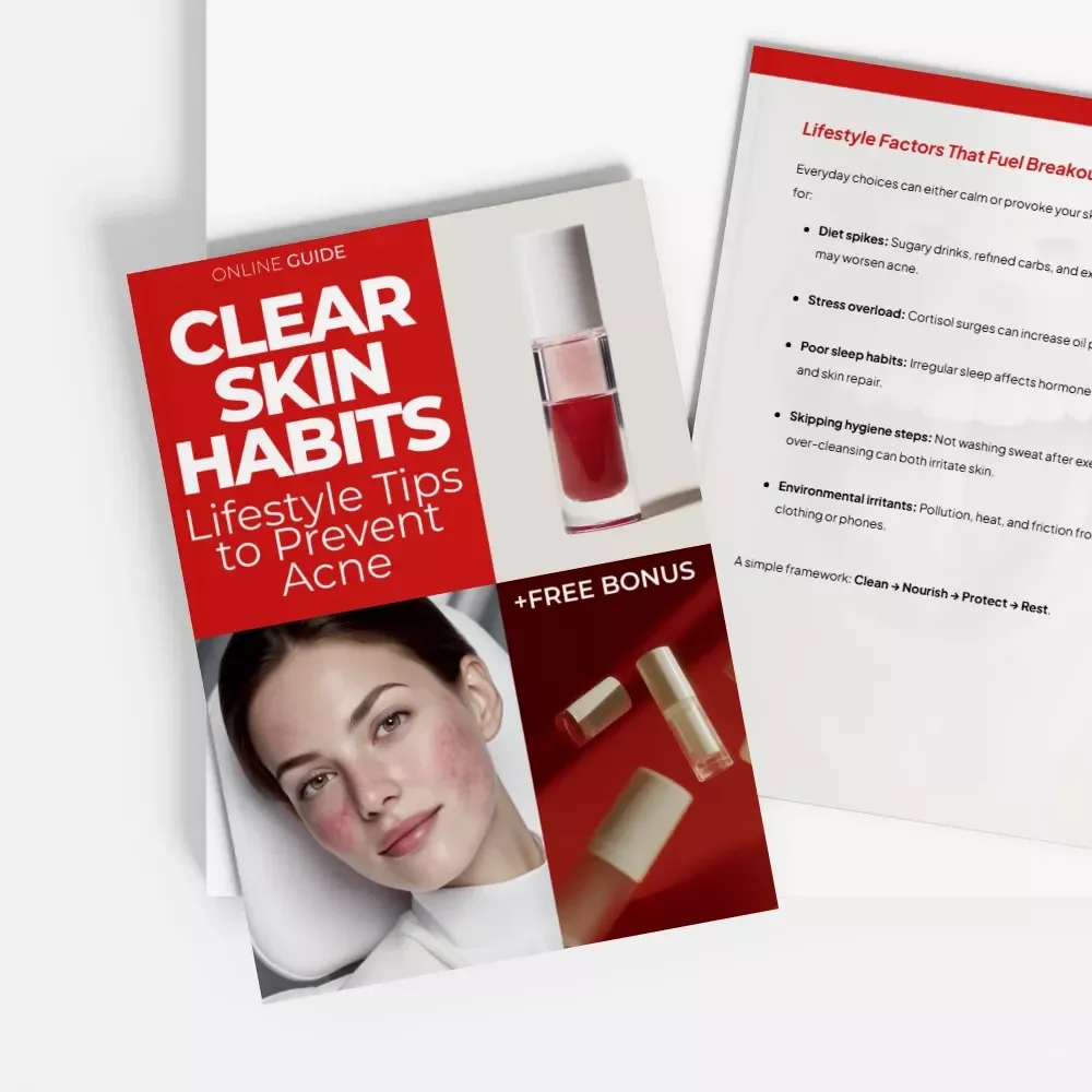 Clear Skin Habits: Lifestyle Tips to Prevent Acne – A Practical Guide with Acne Prevention Lifestyle Tips for Healthier, Clearer Skin