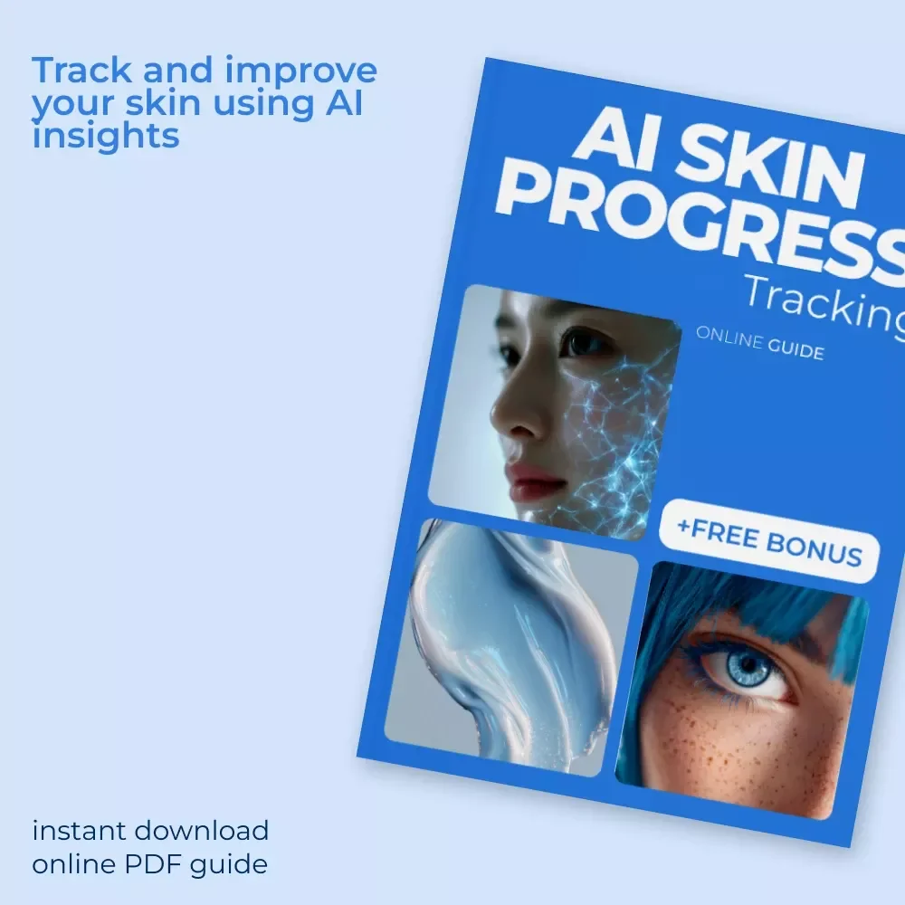 AI Skin Progress Tracking Guide: Digital Download for Smarter Skincare, AI Skin Progress Tracking Made Easy