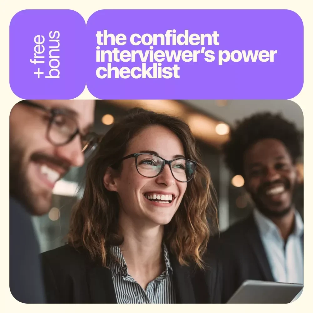The Confident Interviewer’s Power Checklist: Your Step-by-Step Guide to Interview Success - Build Self Confidence for Interview Success