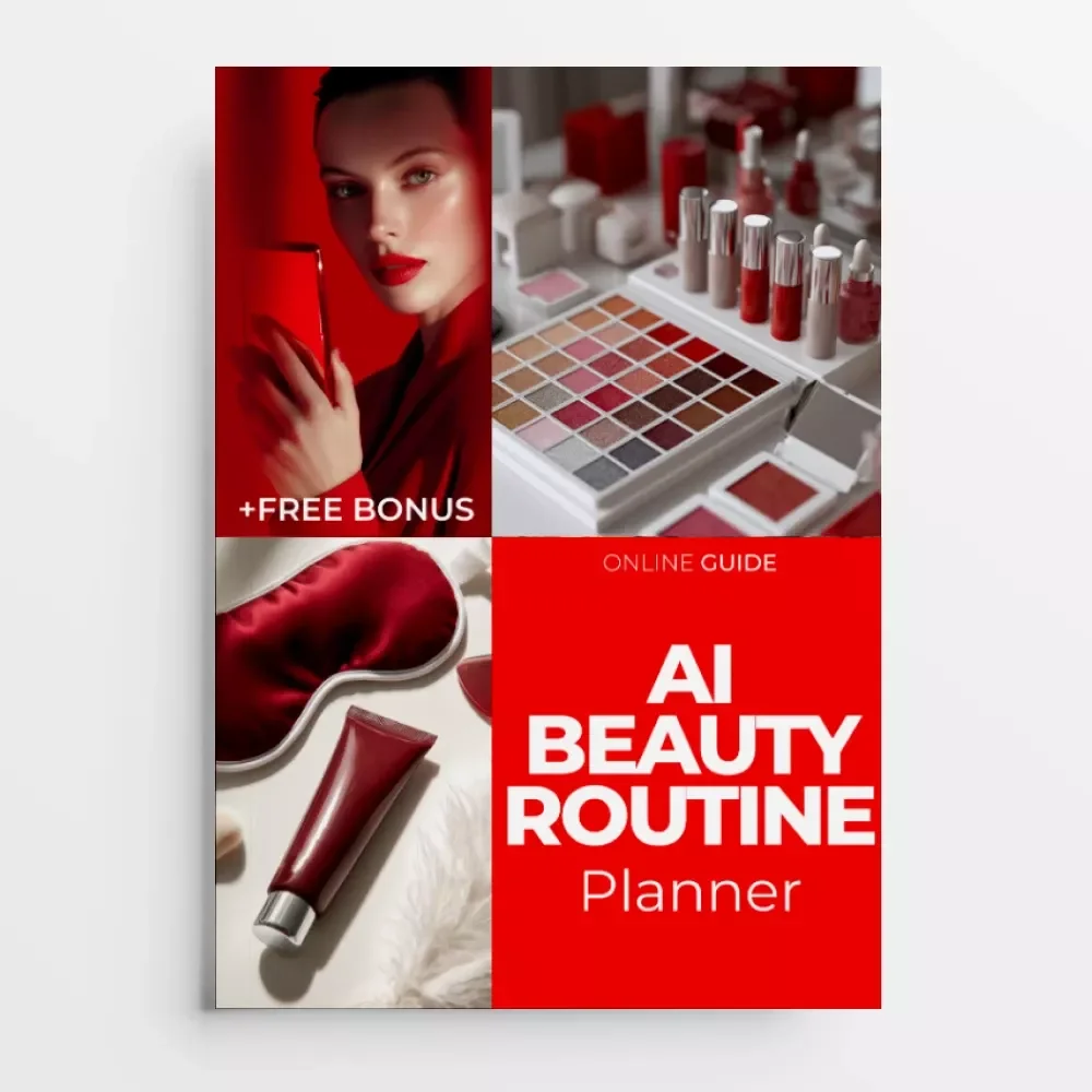 AI Beauty Routine Planner – Smart AI-Powered Skincare & Makeup Guide | Personalized Glow-Up System | Digital Beauty Guide Download