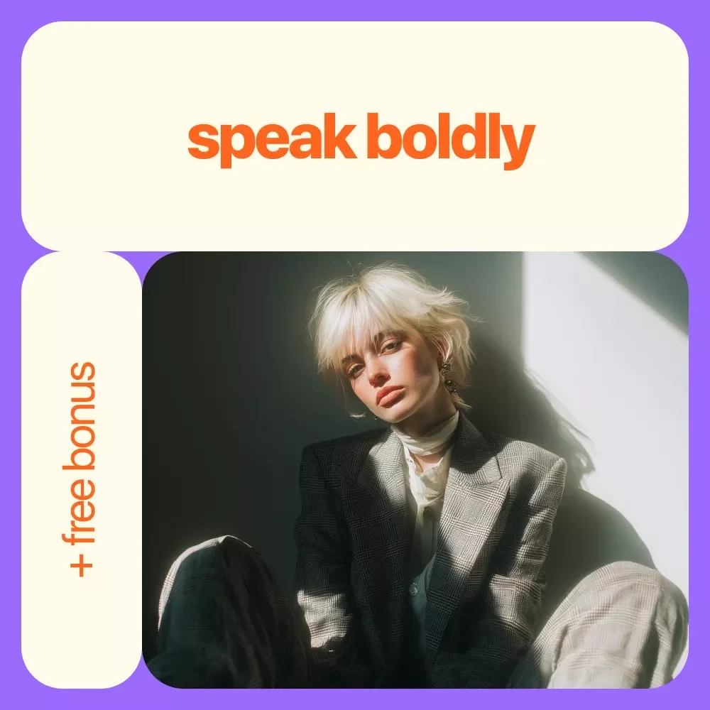 Speak Boldly: Your Confidence Kickstart Checklist | Confidence Checklist for Speaking Up, Self-Confidence Building Guide, Public Speaking & Communication Skills Digital Download