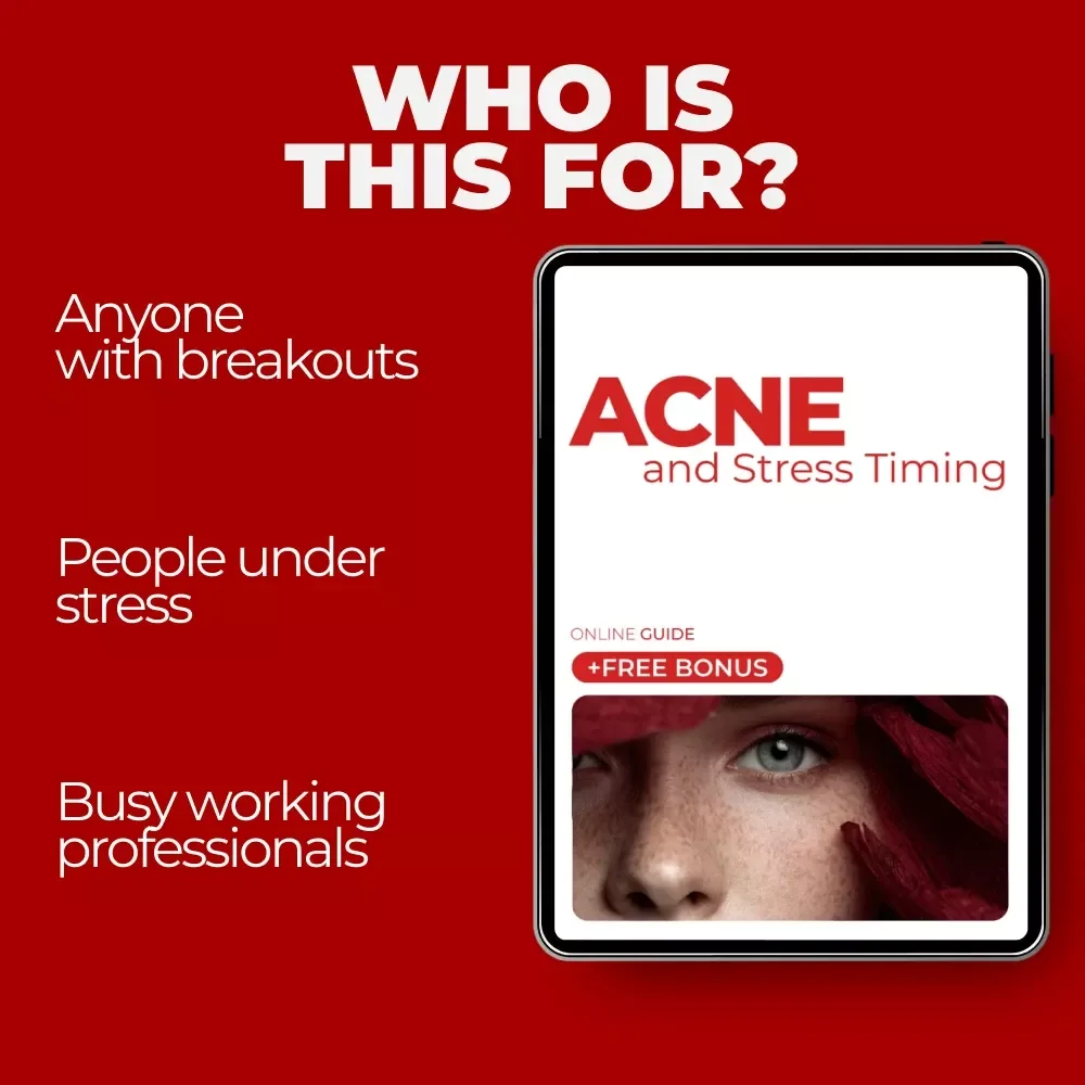 Acne and Stress Timing – A Practical Guide to Understanding acne and stress timing, Stress Triggers, and Breakout Patterns