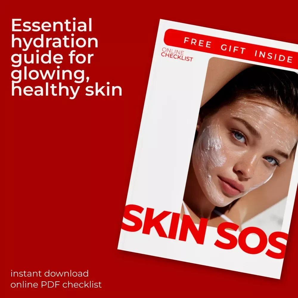 Skin SOS: Your Ultimate Guide to Hydration, Dehydration Detection & Skincare Fixes - eBook & Checklist for Glowing, Hydrated Skin