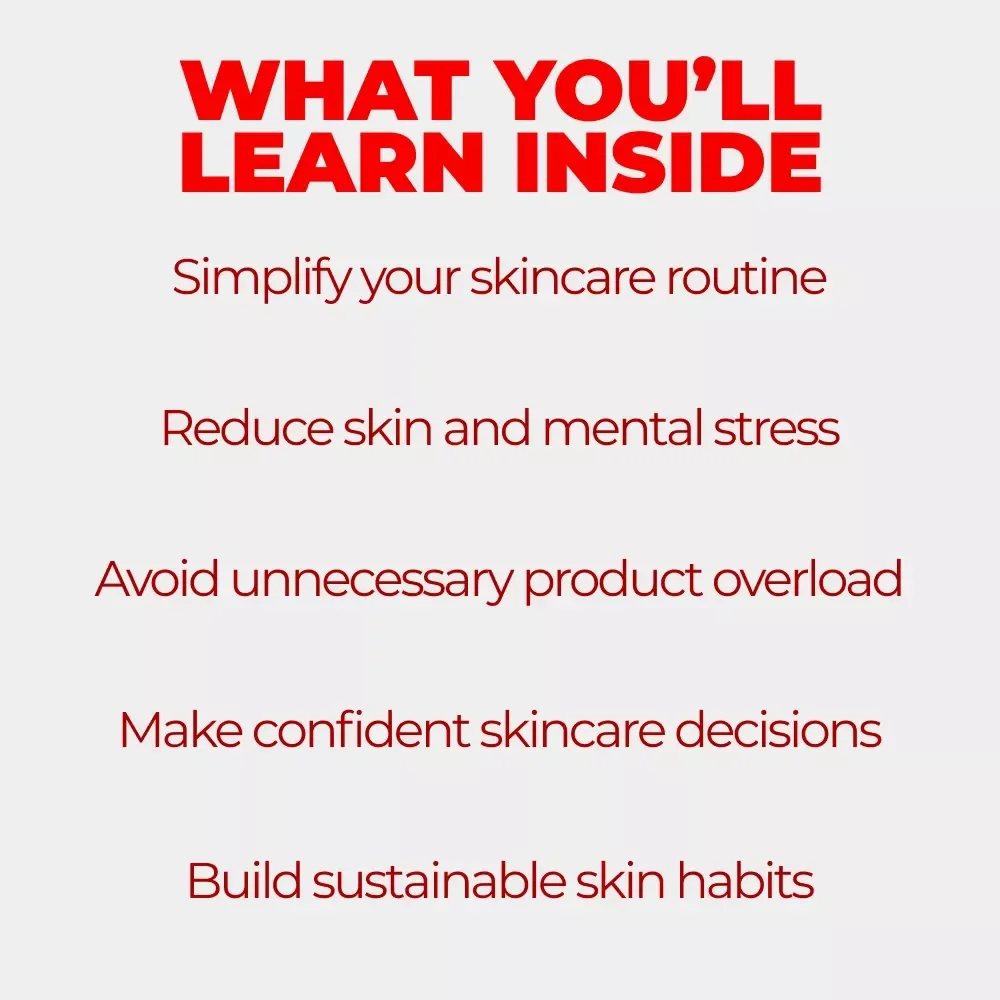 A Calm, Smarter Way Back to Healthy Skin – An Ebook Guide to Skincare Fatigue Solutions, Simple Routines, and Sustainable Results