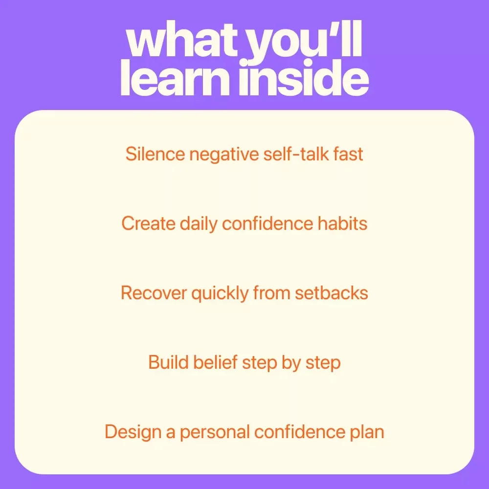 Confident You: A Practical Guide to Building Adult Confidence | Digital Confidence Guide on How to Build Confidence in Adults | Self-Growth & Mindset Download