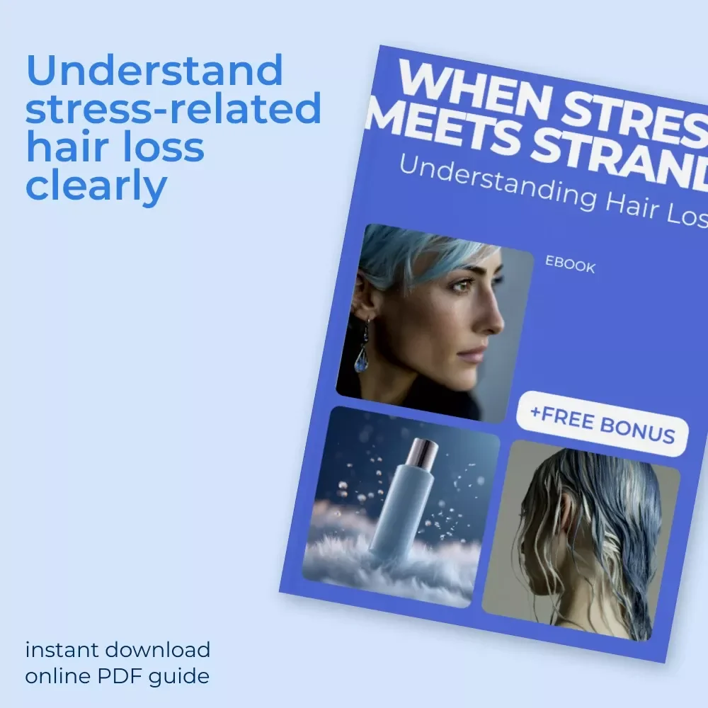 When Stress Meets Strands: Understanding Hair Loss – Ebook Guide on Hair Loss and Stress Correlation, Stress-Related Hair Thinning, Recovery & Resilience