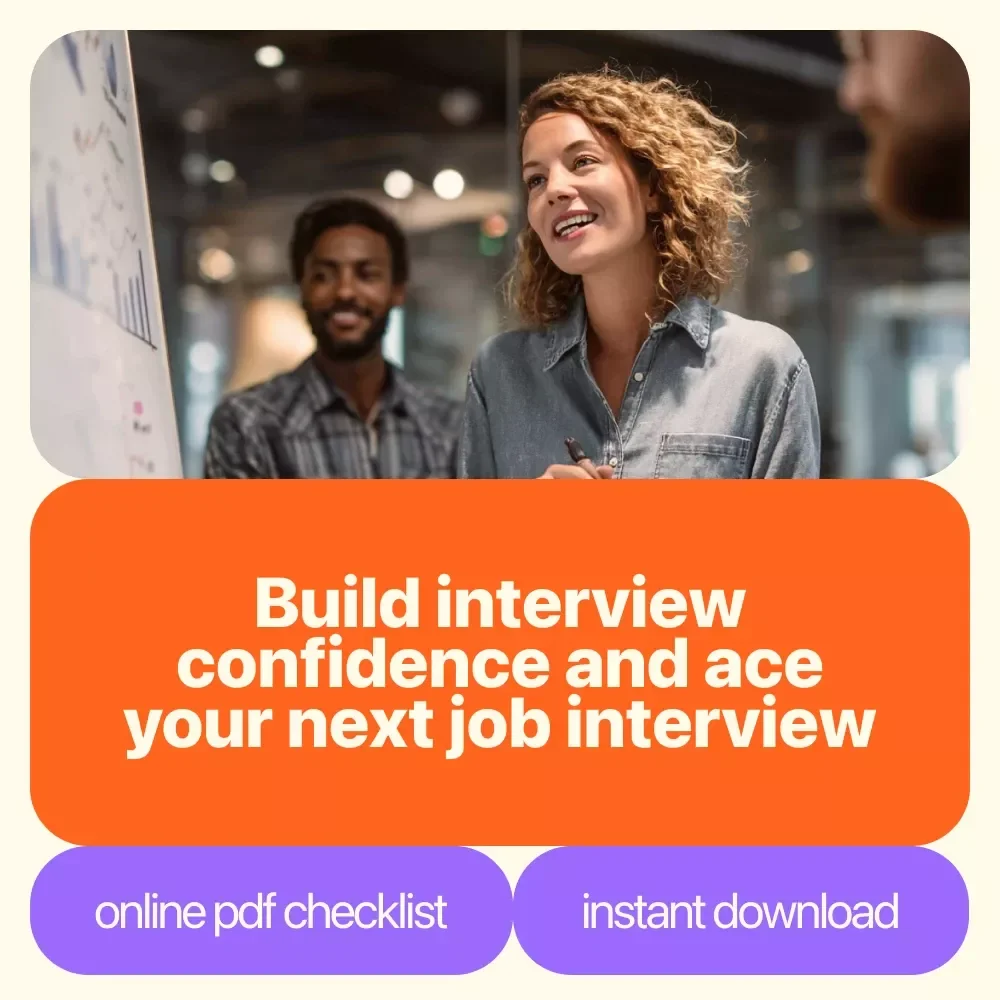 The Confident Interviewer’s Power Checklist: Your Step-by-Step Guide to Interview Success - Build Self Confidence for Interview Success