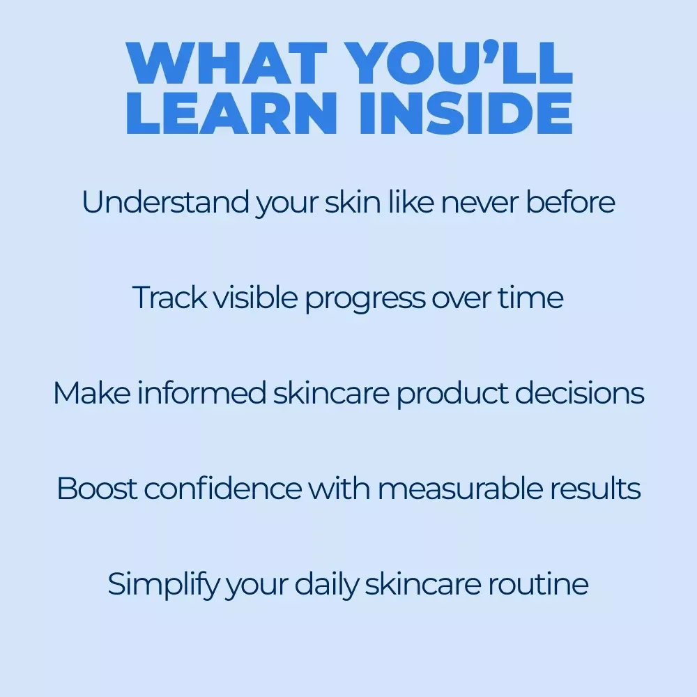 AI Skin Progress Tracking Guide: Digital Download for Smarter Skincare, AI Skin Progress Tracking Made Easy