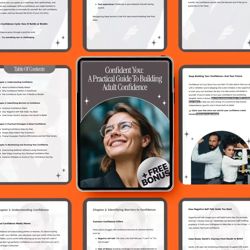 Confident You: A Practical Guide to Building Adult Confidence | Digital Confidence Guide on How to Build Confidence in Adults | Self-Growth & Mindset Download