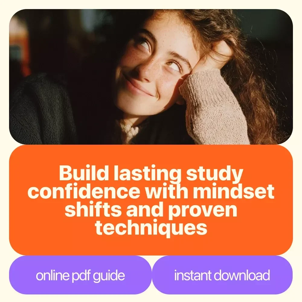 Study with Confidence: Unlock Your Academic Potential | A Practical Guide on How to Gain Confidence in Studies