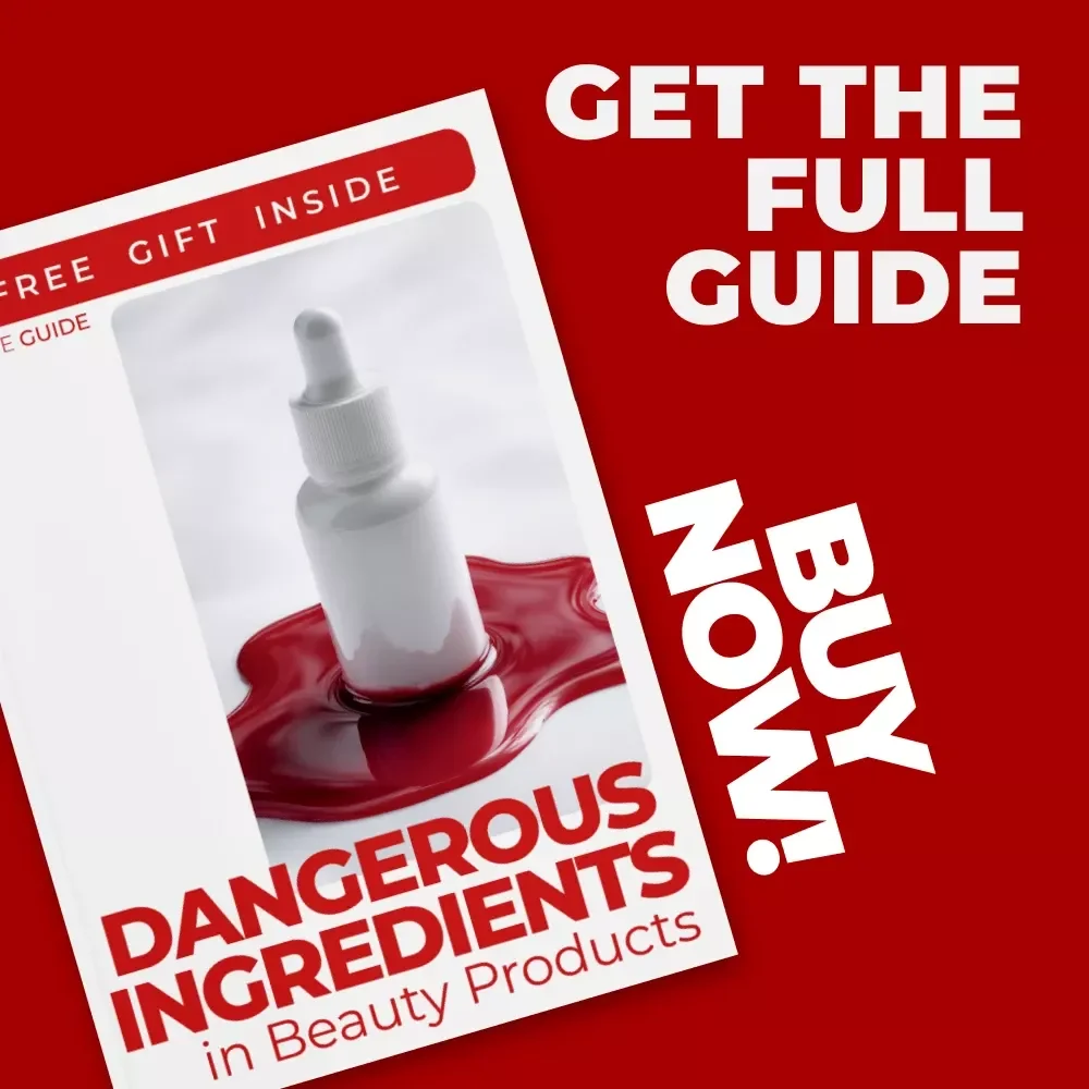 Dangerous Ingredients in Beauty Products Guide | Unsafe Beauty Ingredients to Avoid | Smart Skincare & Makeup Label Reading Digital Download