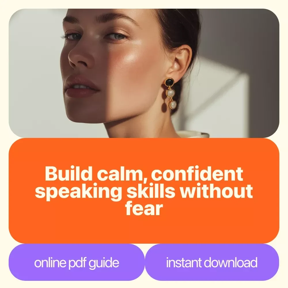Speak Boldly: A Simple Guide to Building Confidence in Your Voice | Confidence Building Guide, Speaking Anxiety Workbook, Public Speaking Confidence Digital Download