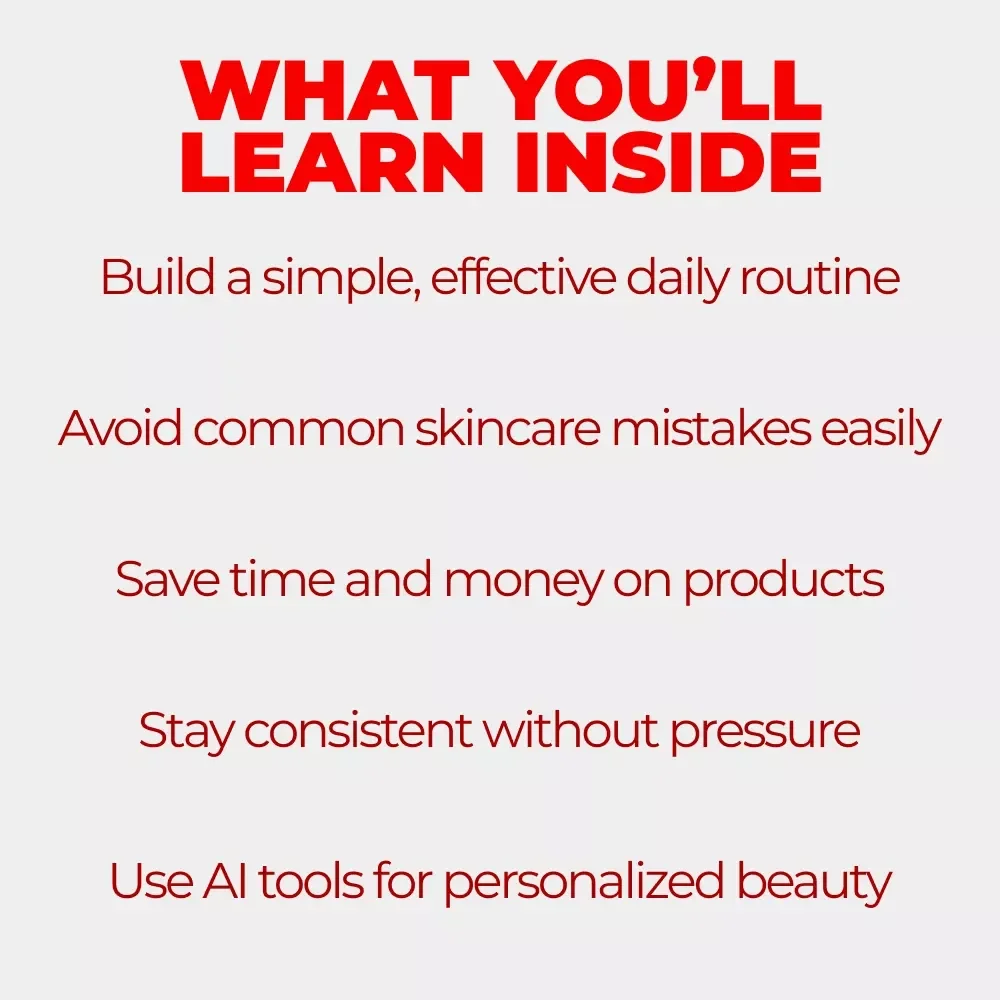 Fresh Ideas for Your Beauty Routine – Digital Skincare Guide, Simple Daily Routine Reset, Smart Tools & AI Beauty Checklist eBook