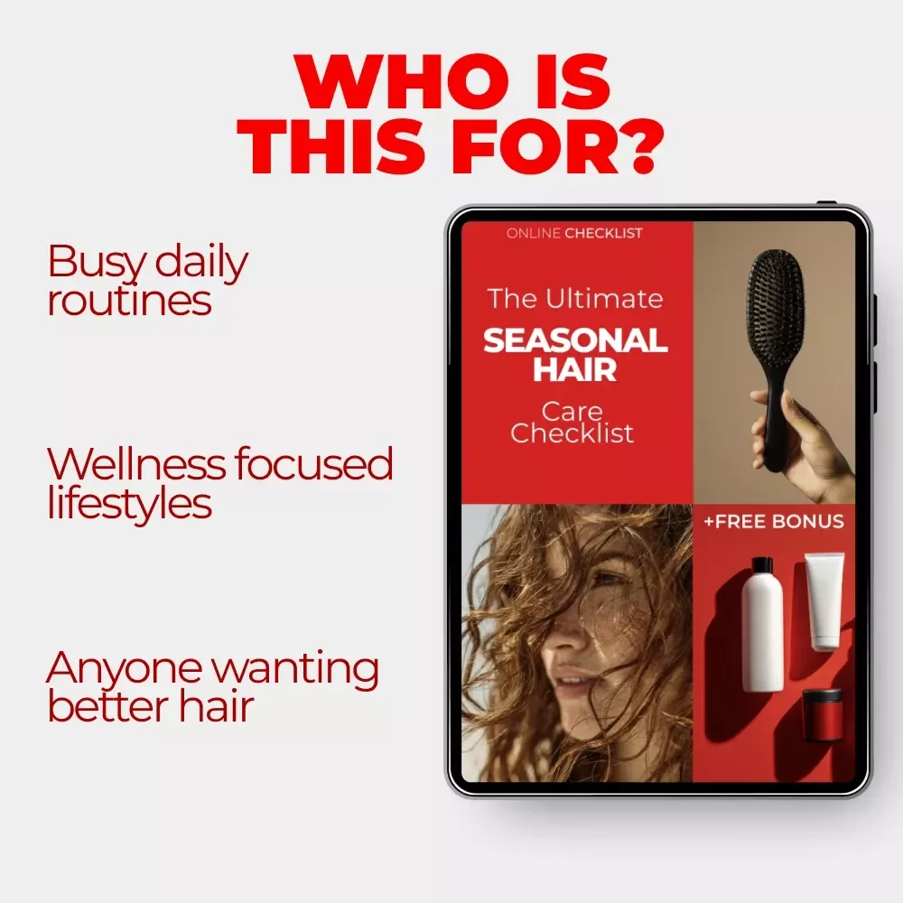 The Ultimate Seasonal Hair Care Checklist – Easy Year-Round Hair Routine Planner for Healthy, Shiny Hair | Digital Download Checklist for Hair Seasonal Care Adjustments