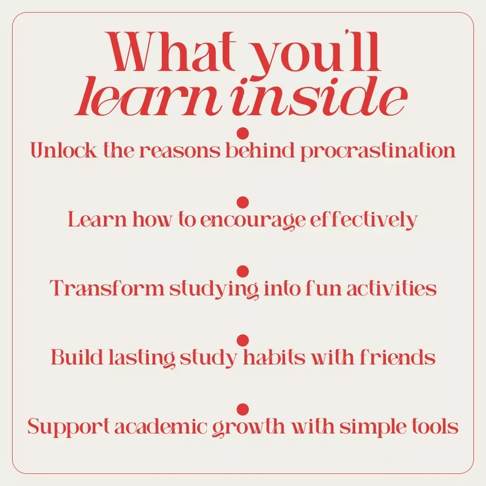 Study Spark: How to Help Your Friend Light the Fire for Learning - Motivational eBook and Guide for Study Support