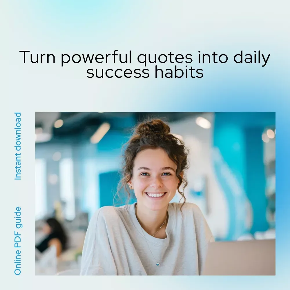Mantras for Mastery: Unlocking Success One Quote at a Time — Inspiring Success Mantra Quotes eBook for Motivation and Personal Growth