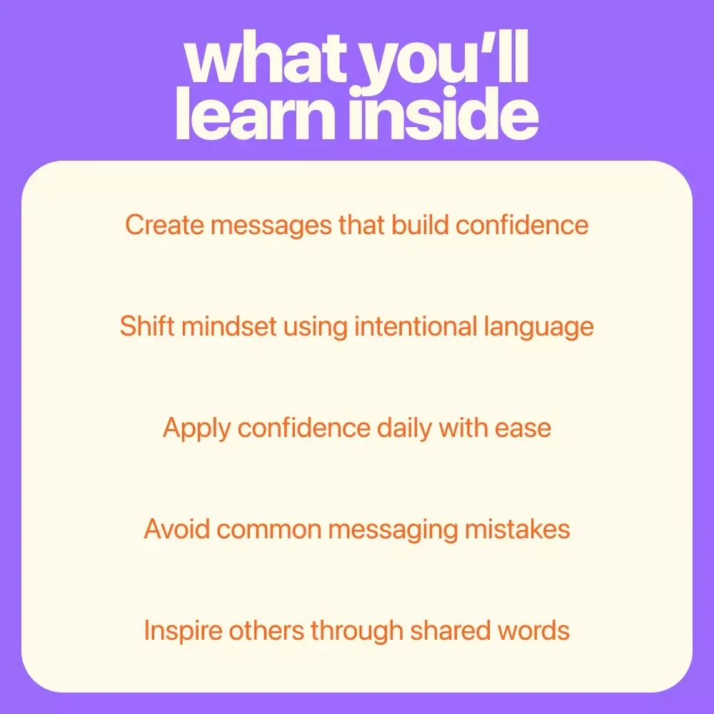 Power Words: The Ultimate Guide to Messages That Boost Confidence – Digital Confidence Guide, Positive Language Toolkit, Self-Growth & Mindset Resource