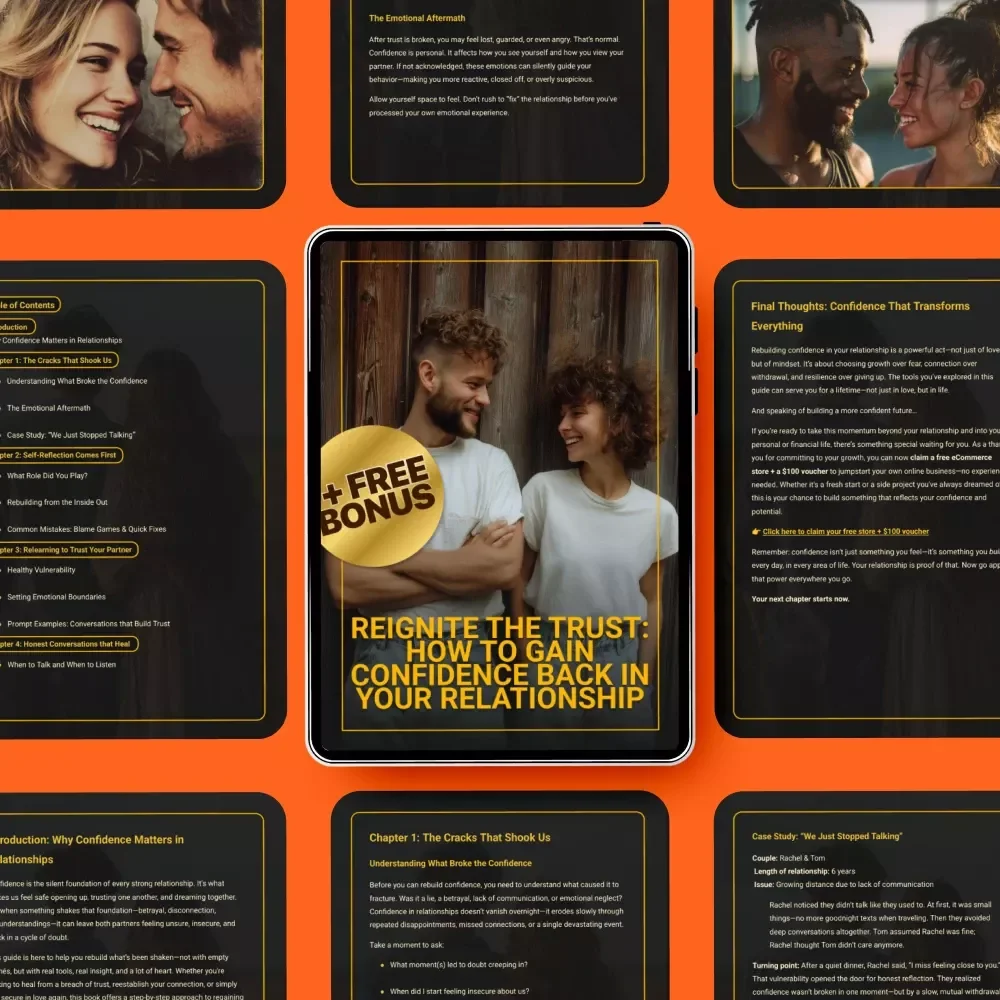 Reignite the Trust: How to Gain Confidence Back in Your Relationship - eBook Guide to Rebuilding Love and Trust