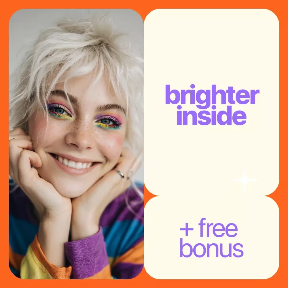 Brighter Inside: A Simple Guide to Lifting Low Self-Esteem and Depression - Digital Download