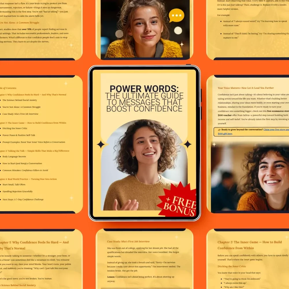 Speak Up, Shine Bright: The Easy Guide to Confident Conversations – How to Be More Confident When Talking to Someone | Digital Confidence Guide