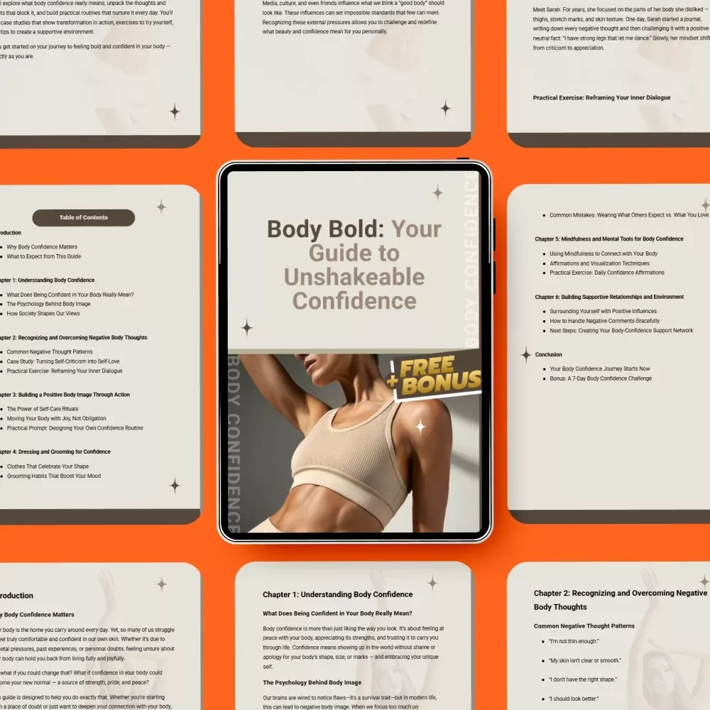 Body Bold: Your Guide to Unshakeable Confidence - A Digital Guide to Feeling Confident in Your Body