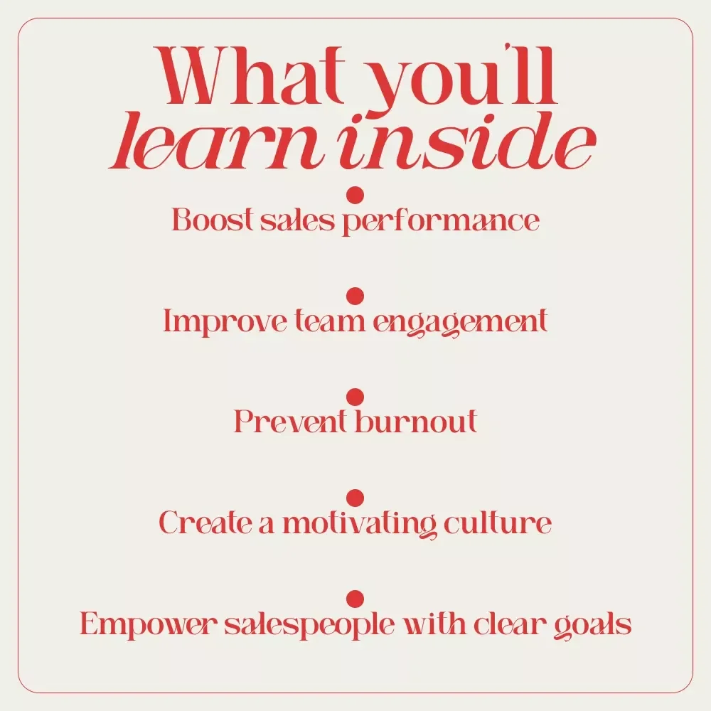 Ignite the Spark: How to Motivate Salespeople to Perform at Their Peak - Sales Motivation Guide, eBook, Digital Download