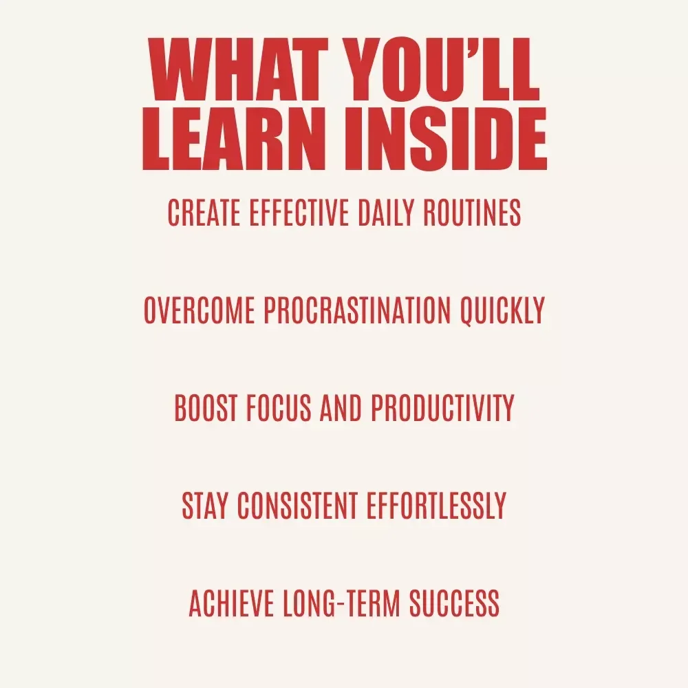 Mastering Momentum: Your Practical Guide to Self-Discipline for Success | Self-Discipline Techniques for Achievement | Digital Guide for Focus, Productivity & Goal Success