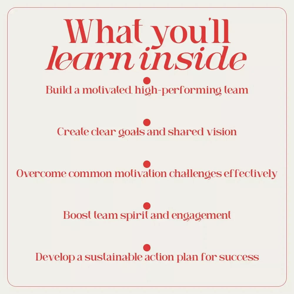Spark & Soar: How to Motivate Your Team for Lasting Success - A Comprehensive Guide