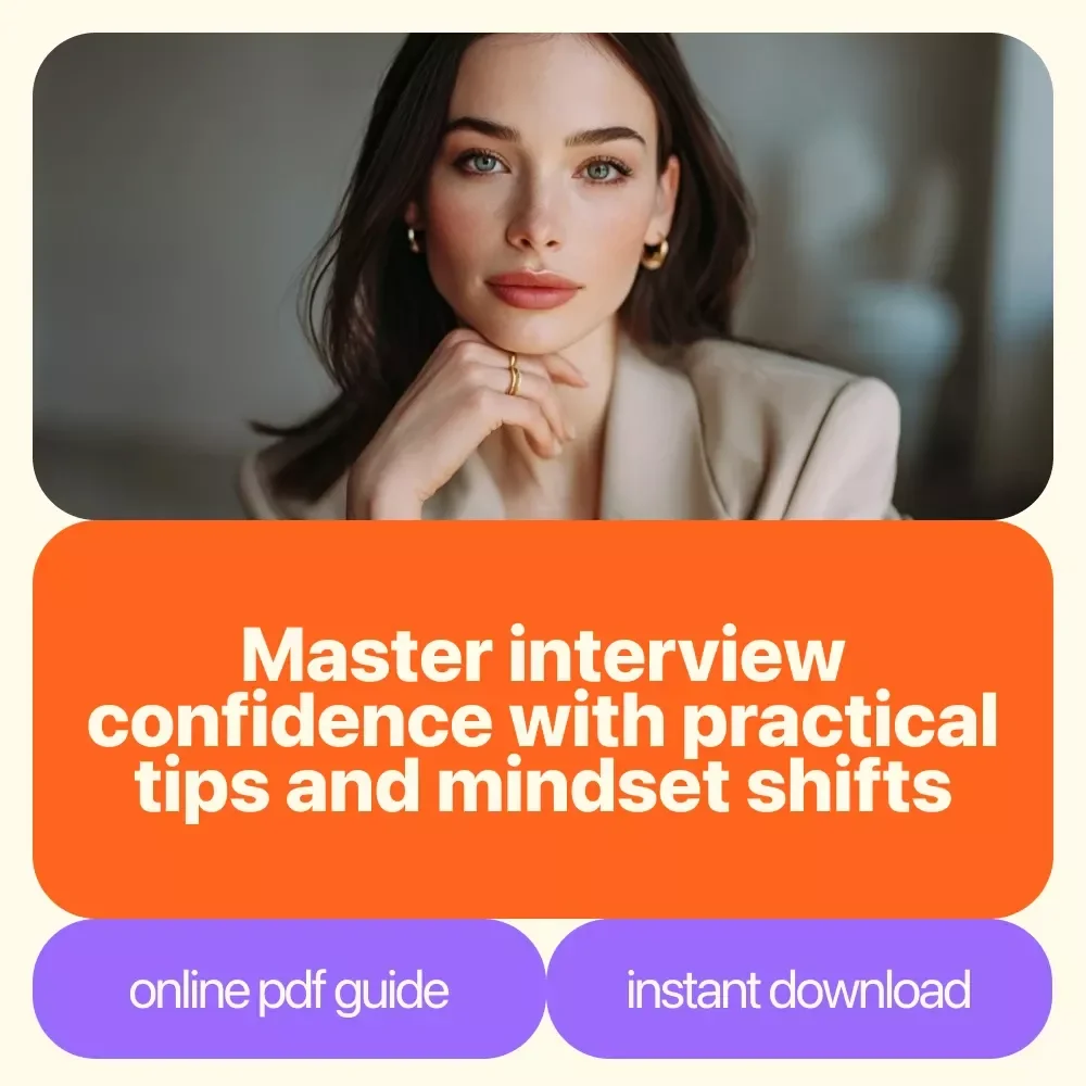Own the Room: Confidence Secrets for Crushing Your Interview - Digital Download Guide