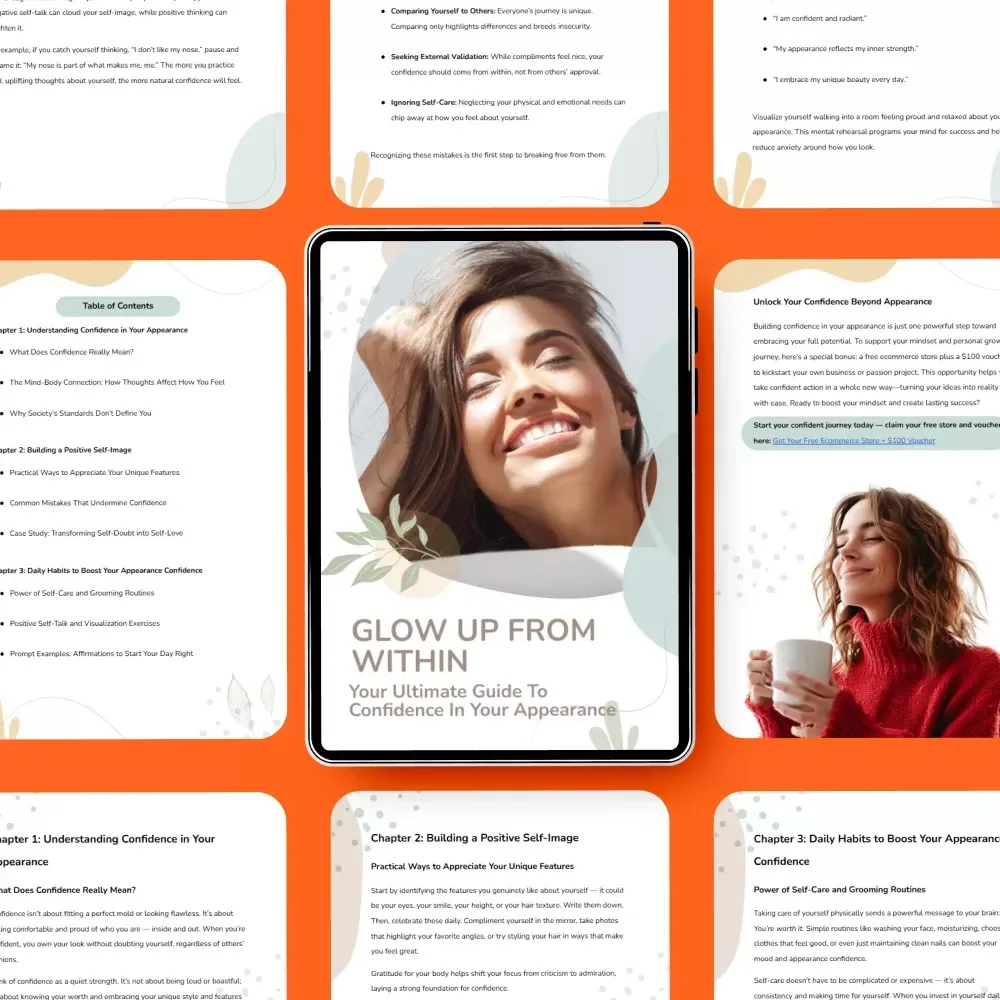 Glow Up From Within: Your Ultimate Guide to Confidence in Your Appearance