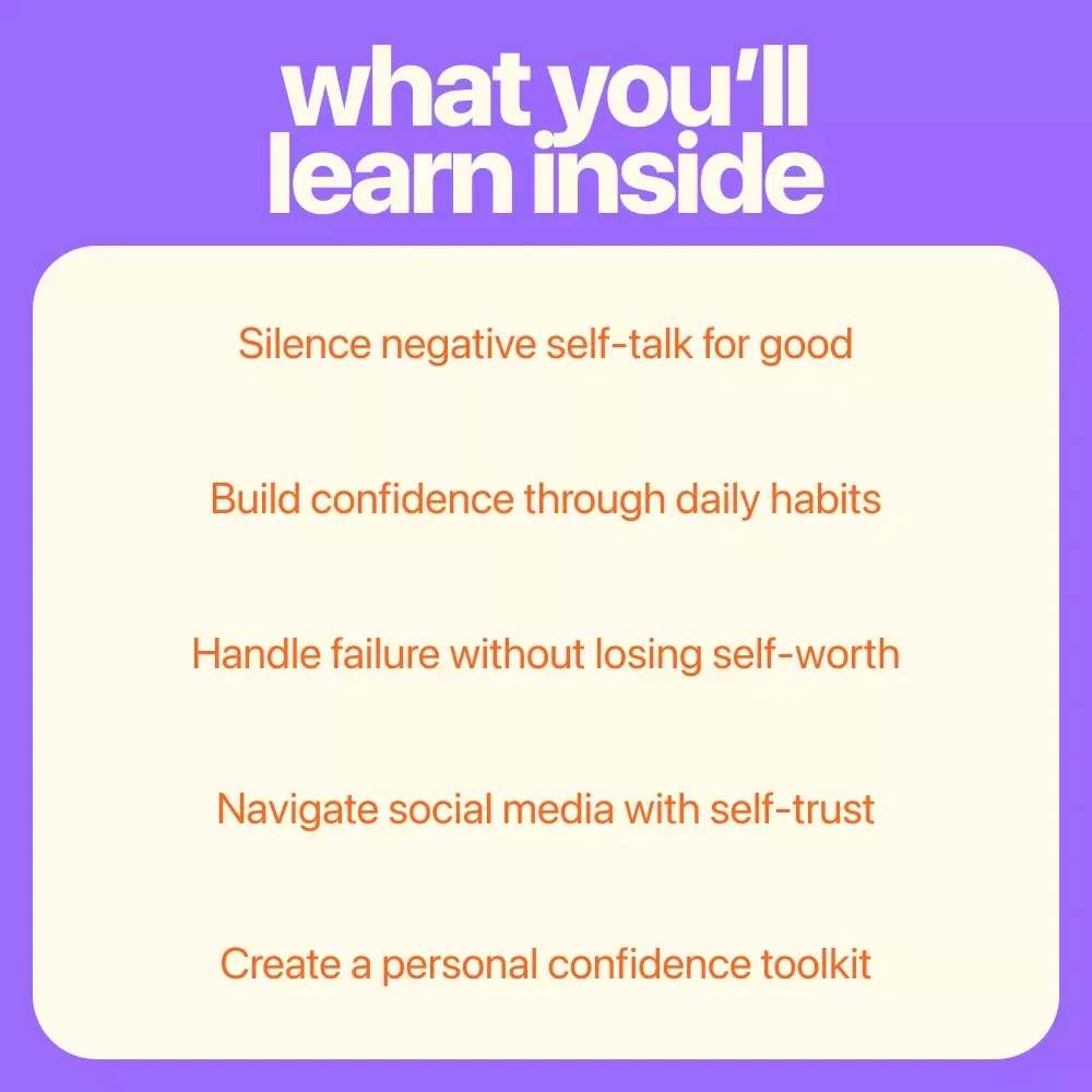 Unshakeable: A Teen's Guide to Real Self-Esteem – Digital Self Confidence Guide for Teens, Mental Health eBook, Printable Workbook & Growth Toolkit