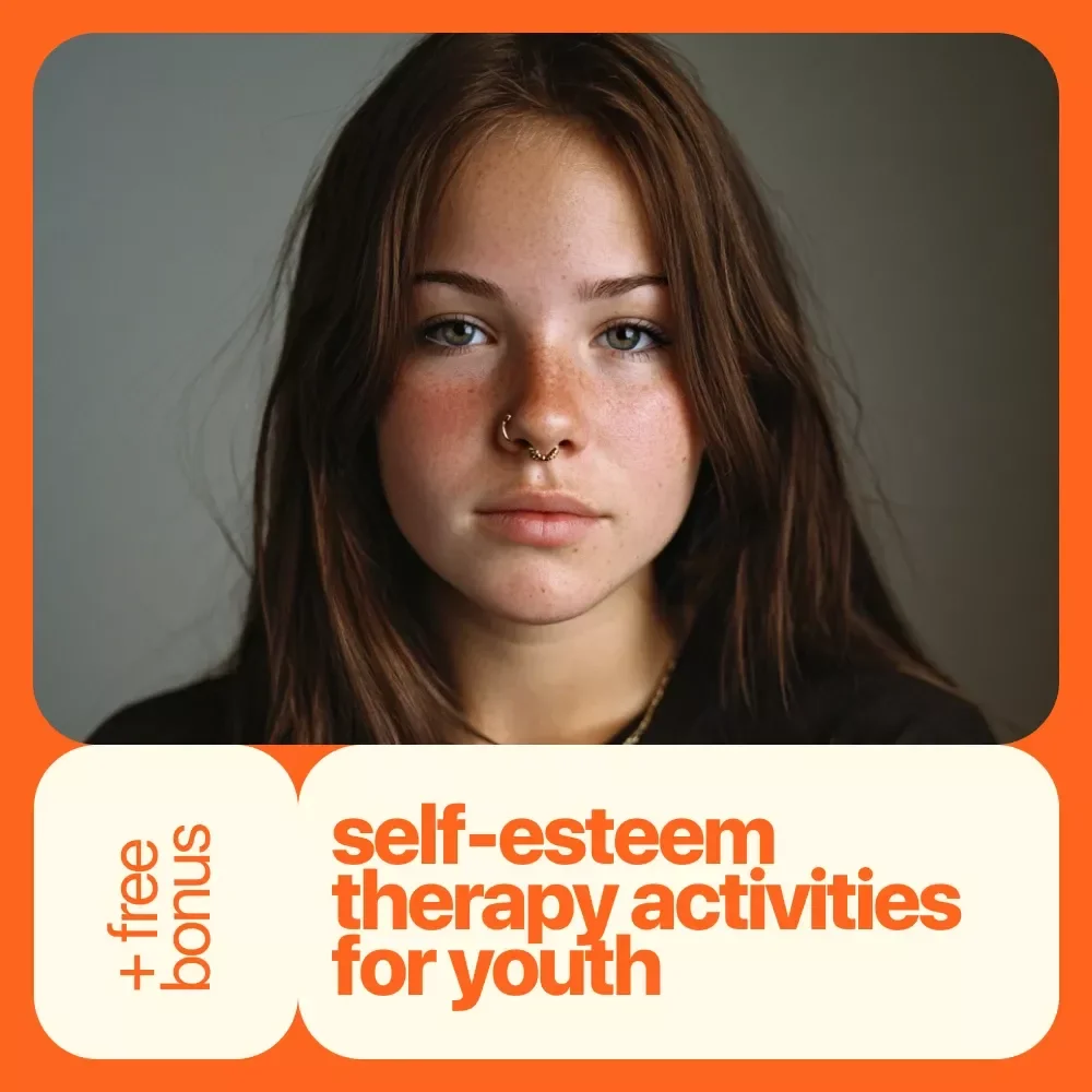 Shine From Within: Self-Esteem Therapy Activities for Youth | Confidence-Building Guide for Teens, Counselors & Parents