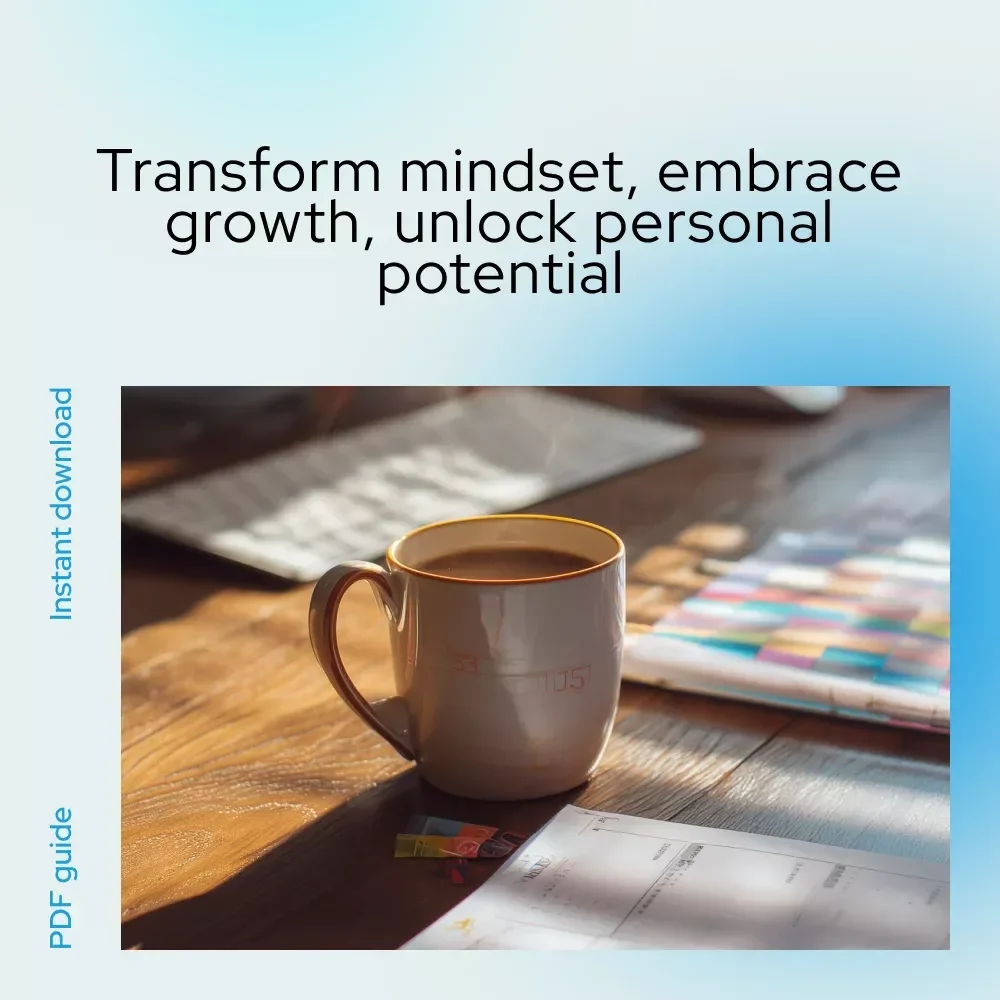 Mind Over Matter: 4 Transformative Mindset Shifts for Personal Growth | Mindset Shifts for Personal Growth Guide