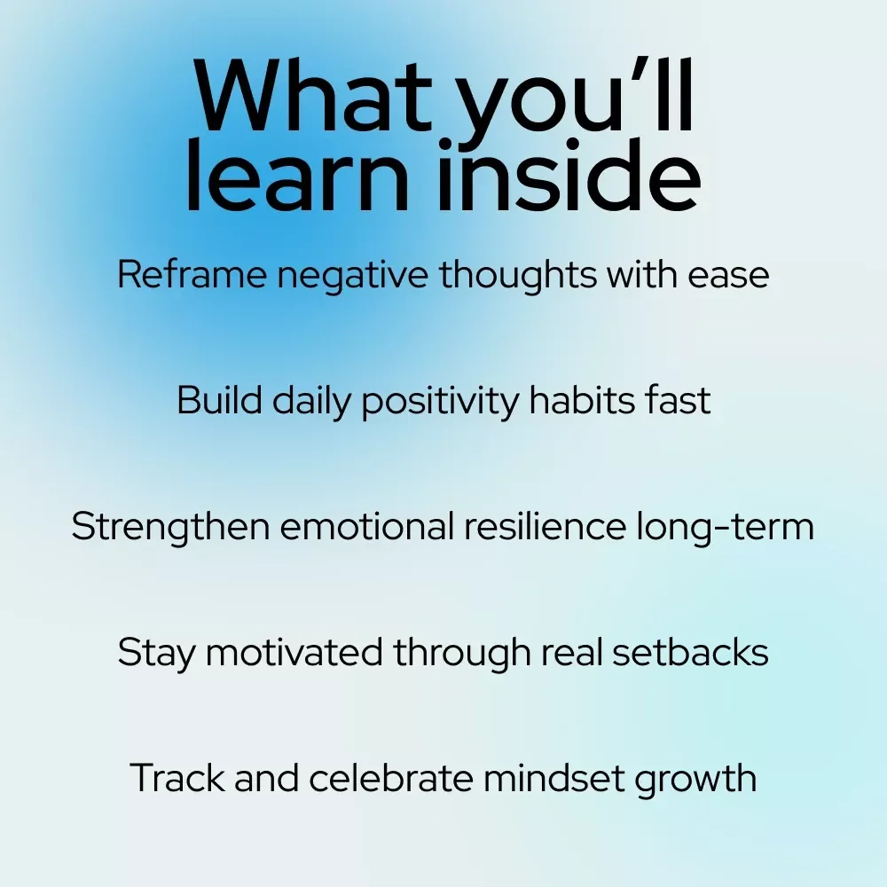 Bright Minds: Your Simple Guide to Building a Positive Mindset | Digital Guide on how to get a positive mindset, Daily Positivity Habits, Mindset Growth & Personal Development