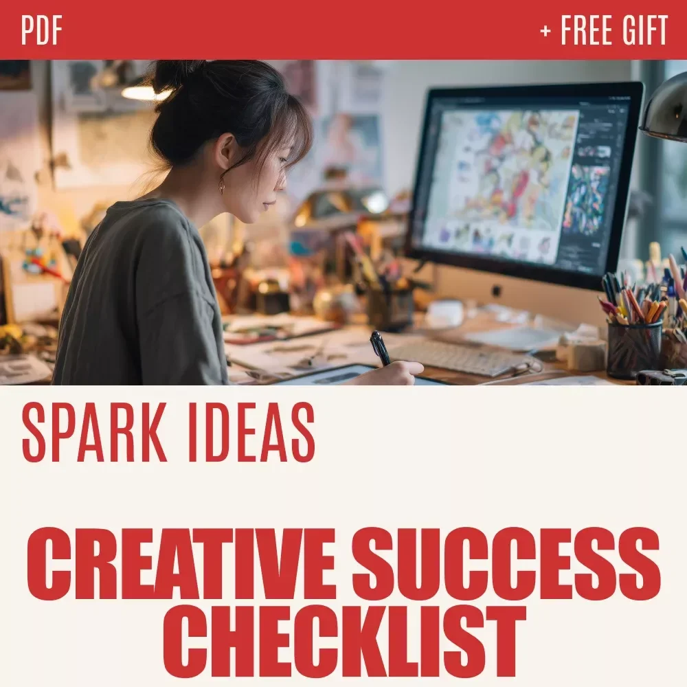 The Ultimate Creative Success Checklist: Spark Ideas, Solve Problems, Win Big! – Creative Thinking Strategies for Success Digital Download