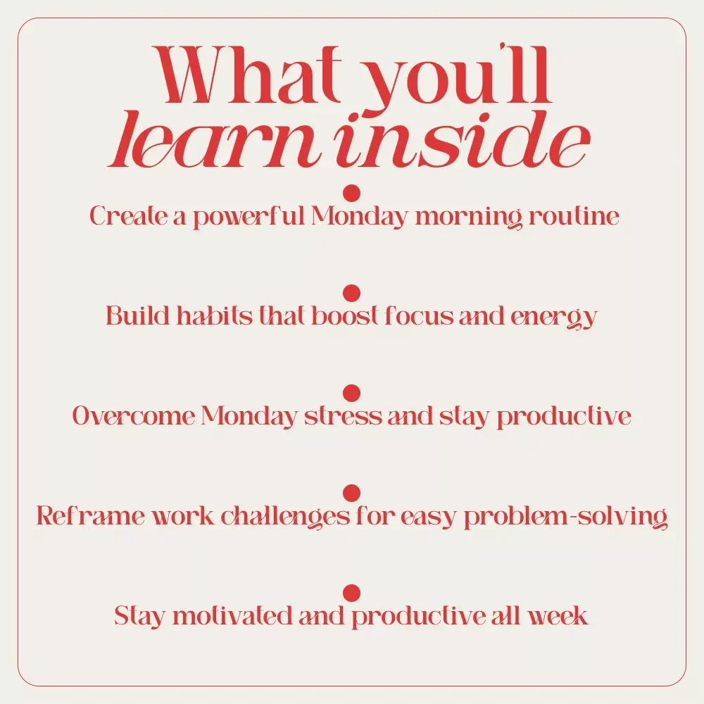 Make Mondays Matter: A Simple Guide to Starting Your Workweek with Energy and Purpose – Monday Motivation for Your Best Week