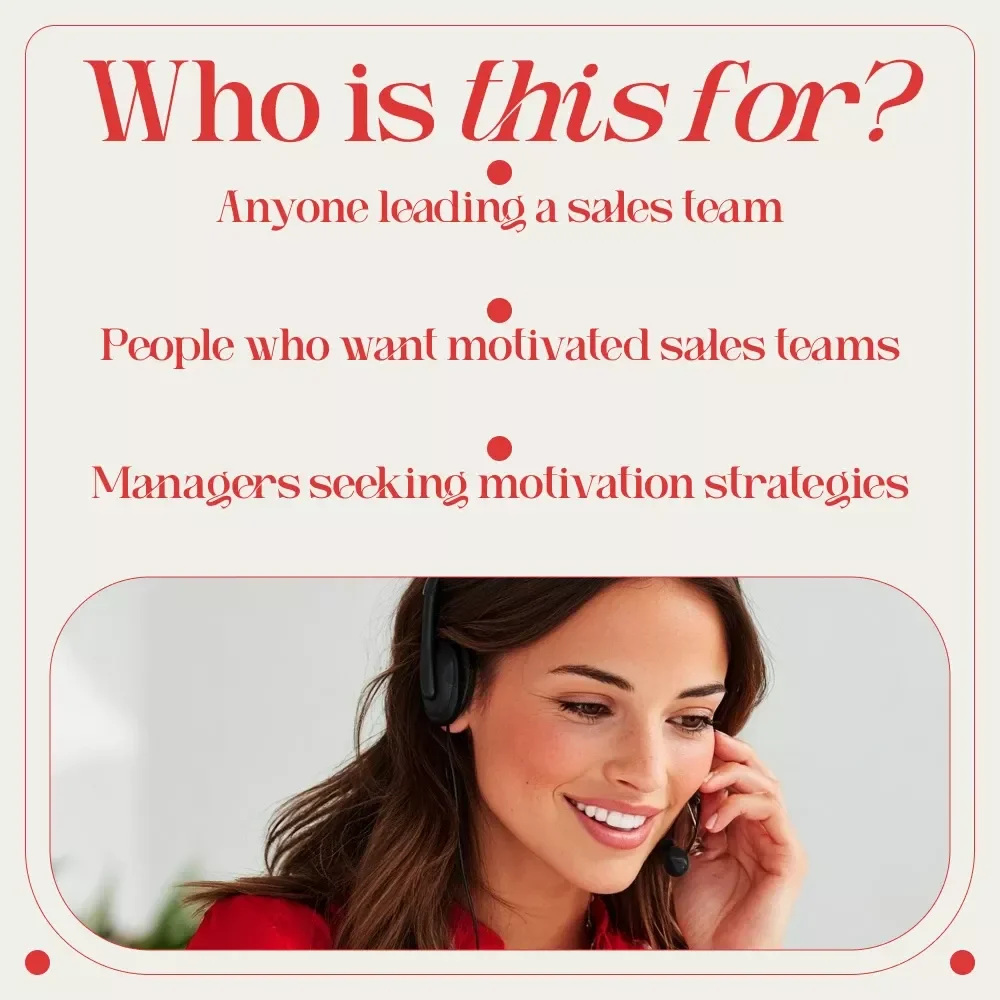 The Ultimate Sales Team Motivation Checklist - How to Motivate Salespeople and Boost Team Performance