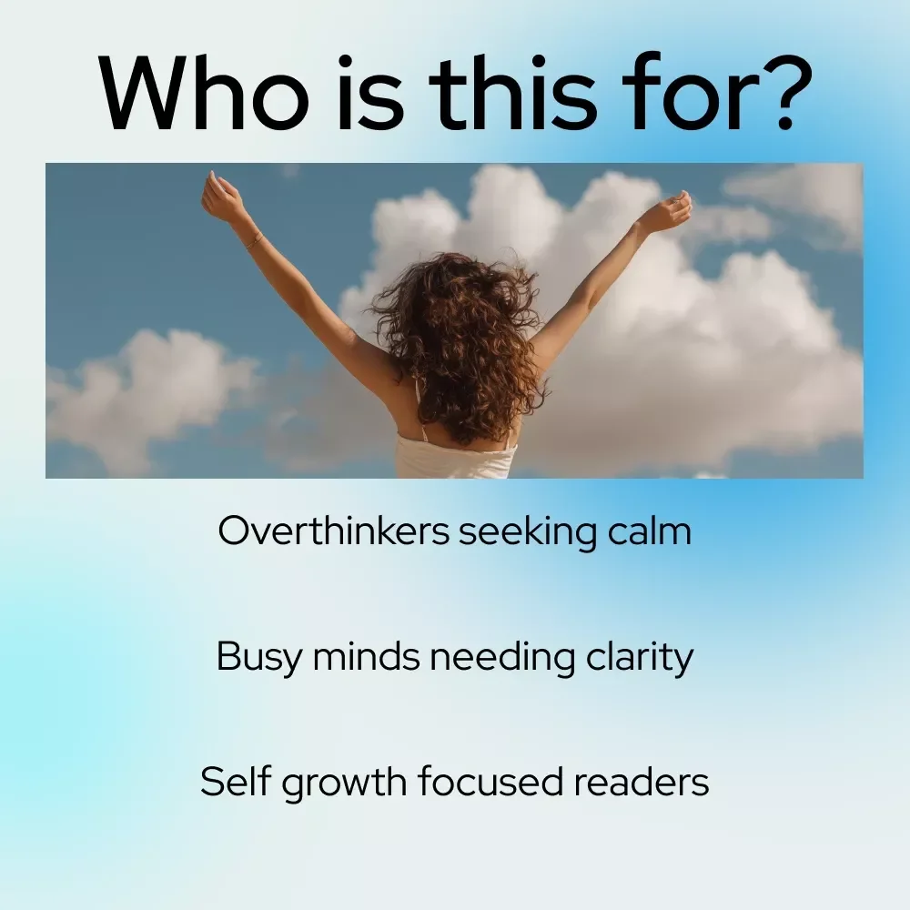 Bright Side, Calm Mind: How to Think Positive When Anxiety Kicks In – Practical Guide for Learning how to think positive when you have anxiety, Digital Download for Mental Wellness