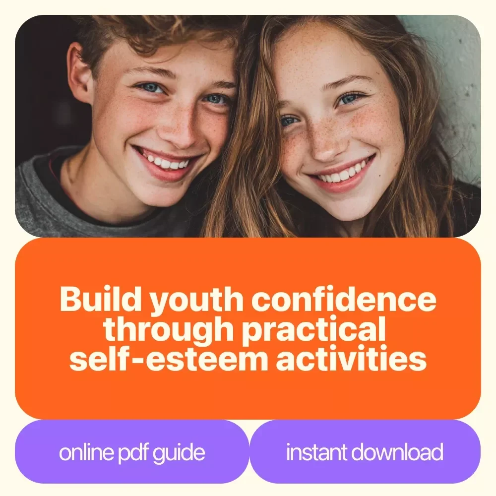 Shine From Within: Self-Esteem Therapy Activities for Youth | Confidence-Building Guide for Teens, Counselors & Parents