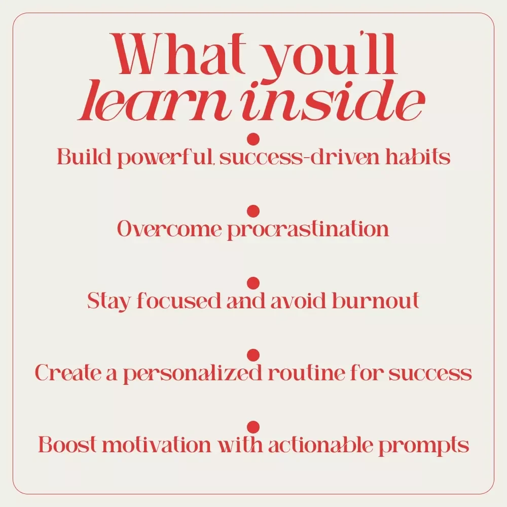 Fuel Your Success: The Ultimate Guide to Self-Motivation - Digital Download
