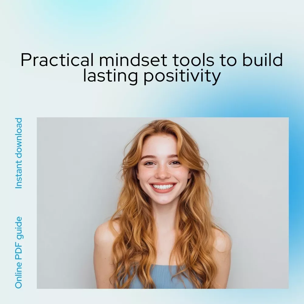 Bright Mind, Brighter Life: Mastering Positive Thinking Techniques – Positive Mindset Guide, Self Growth eBook, Affirmations, Visualization & Gratitude Digital Download
