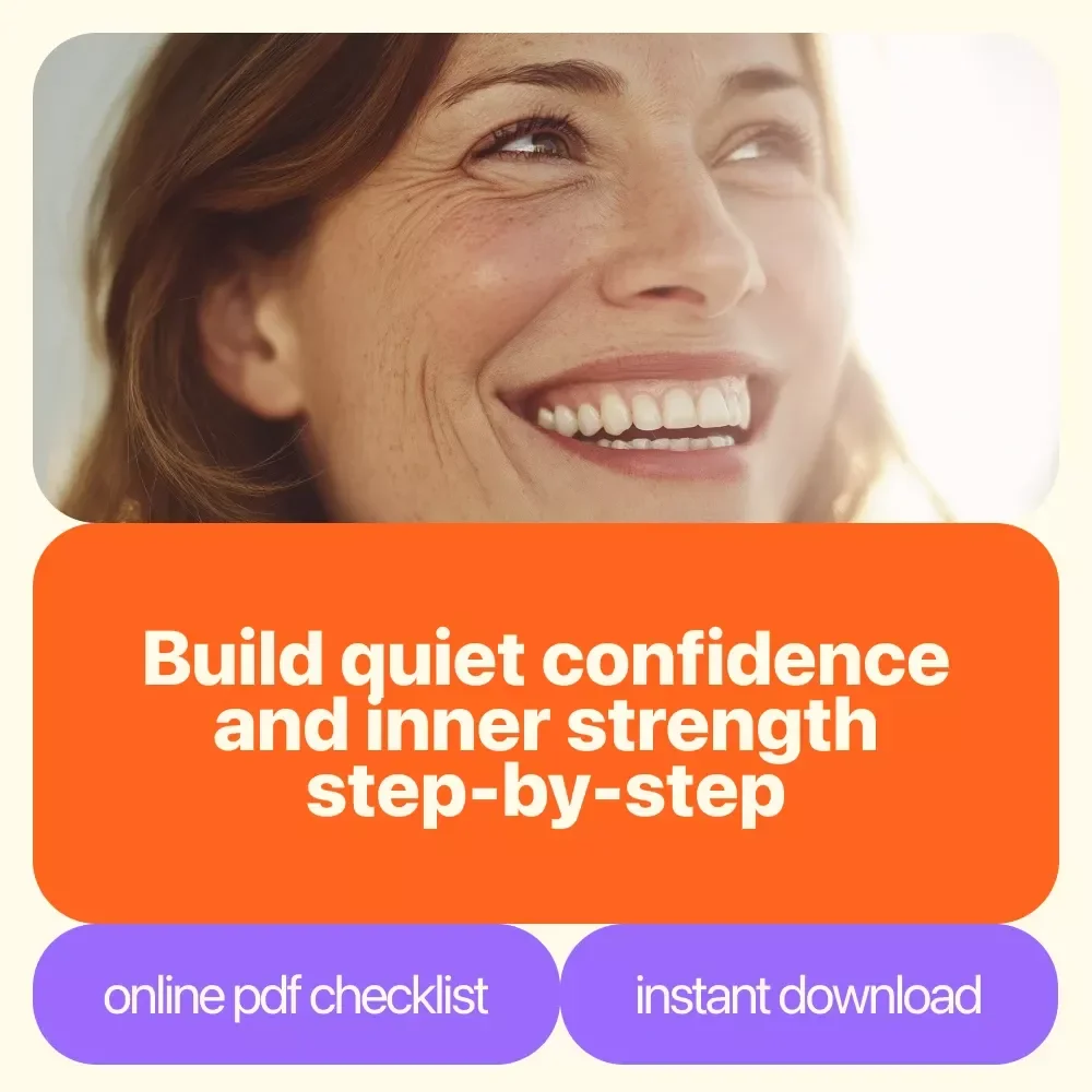 The Quiet Confidence Kickstart Checklist: Build Your Silent Strength Step-by-Step – Digital Download for Personal Growth