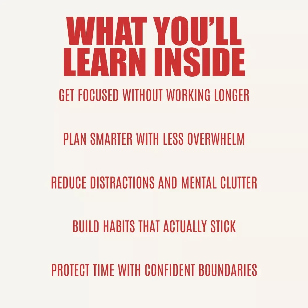 Get More Done: Smart, Simple Ways to Boost Your Productivity | Practical Ebook with Tips for Being More Productive