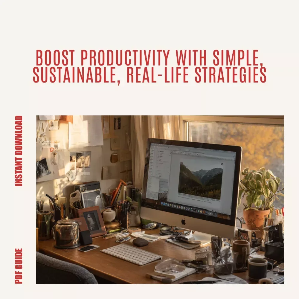 Get More Done: Smart, Simple Ways to Boost Your Productivity | Practical Ebook with Tips for Being More Productive