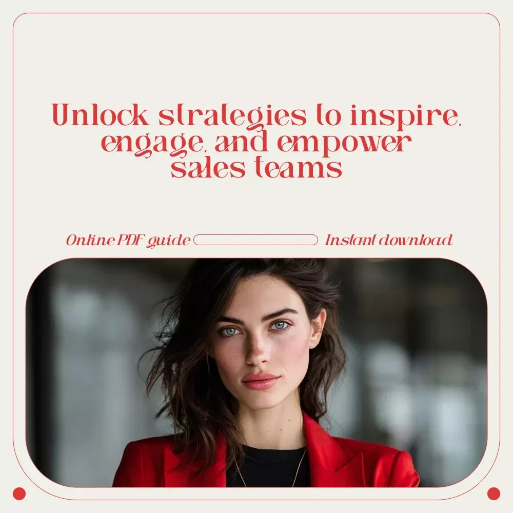 Ignite the Spark: How to Motivate Salespeople to Perform at Their Peak - Sales Motivation Guide, eBook, Digital Download